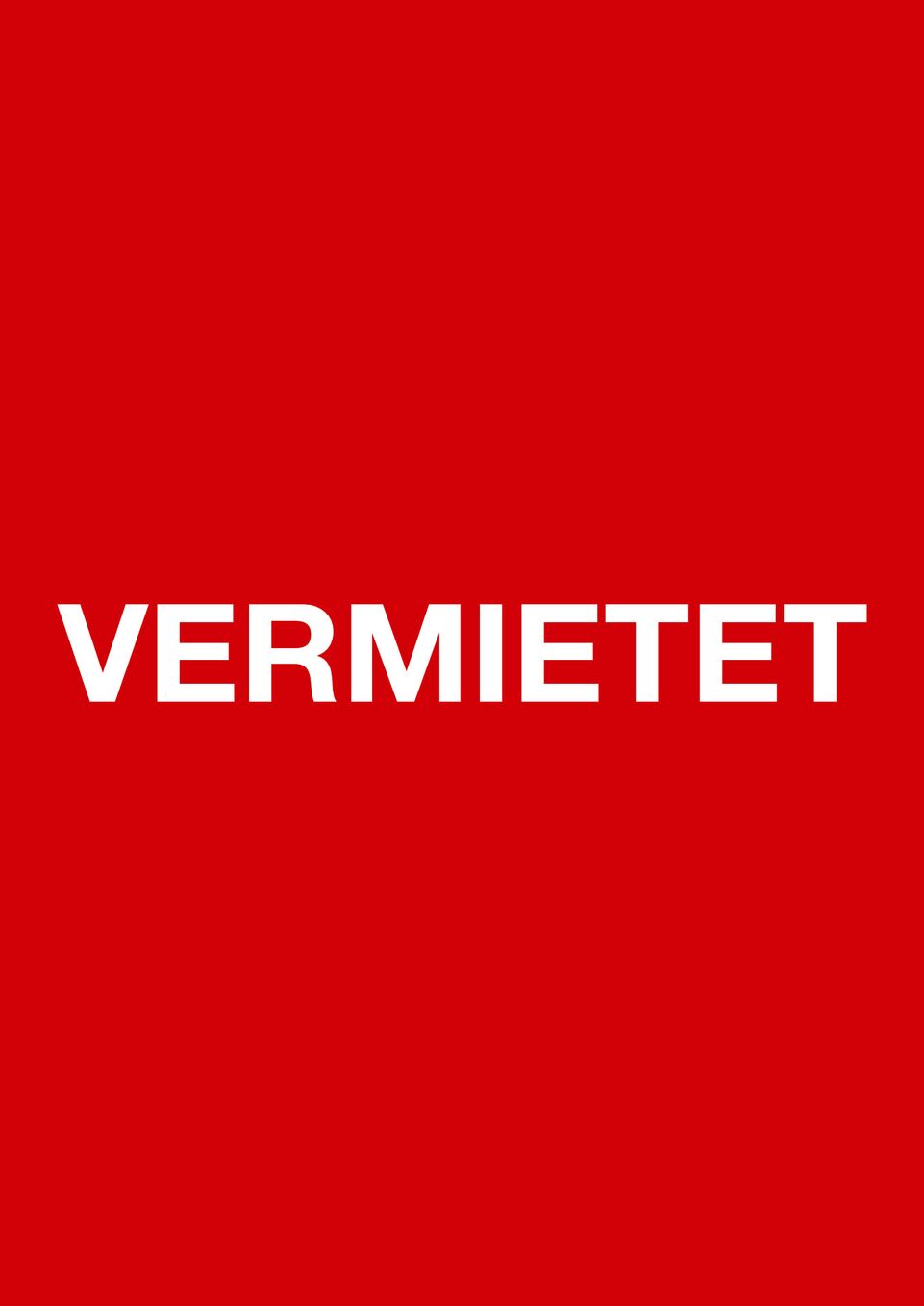 Alle Apartments vermietet